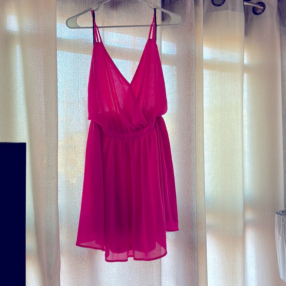 Forever 21 fuchsia pink dress, medium
